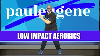 Low Impact Aerobics Exercise | 36 Minutes | Cardio - Balance - Stretching | Fat Burner Fitness.