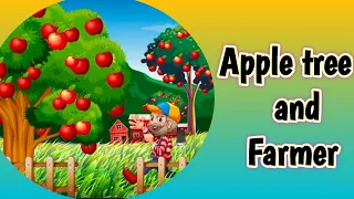 English fairy tales for kids||The apple tree and the farmer||Moral story in English||Audio story