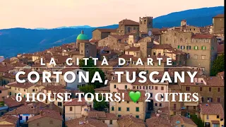 💚🤍❤️ Italian Property Tours! 6 Homes in Two Great Italian Towns! Learn the Area & History! 🤓