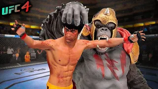 Bruce Lee vs. Big Monkey (EA sports UFC 4)