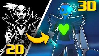 I made UNDERTALE UNDYNE FIGHT but it's 3D!