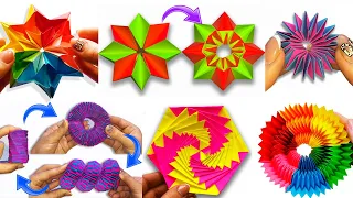 TOP 10 cool ANTI-STRESS TOYS from paper / ORIGAMI / DIY paper toys