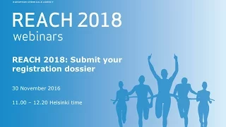 REACH 2018: Submit your registration dossier