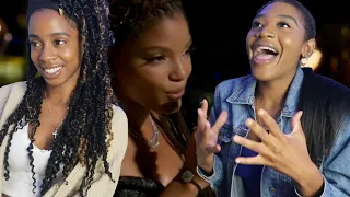 HALLE BAILEY DISNEY 50TH ANNIVERSARY REACTION!!