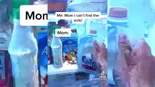 TikTok |🥛Mom I Can't Find The Milk / 👞Mom I Cant Find My Shoe Video / De Boop