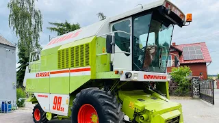 Kombaj CLAAS DOMINATOR 98 SL CLASSIC, 1997rok, C450 heder. Prezentacja, review, for sale *PESTROL*