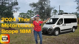 🥰Everything You Need To Go Rving In One Compact Package!🤩 2024 Thor Motorcoach Scope 18M!