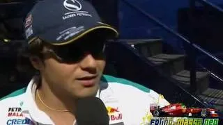 Felipe Massa talking about Ayrton Senna 2004