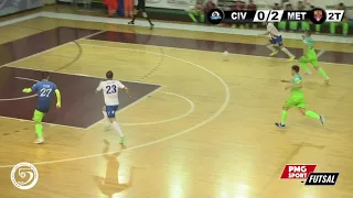 Serie A PlanetWin 365 Futsal | Civitella Colormax - Meta Catania HIghlights