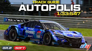 Gran Turismo 7 | Autopolis Track Guide | NSX Gr.2