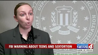 FBI warning about teens and sextortion