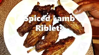 Spiced Lamb Riblets - Tender / soft