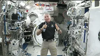 Expedition 66 Astronaut Mark Vande Hei Talks About One-Year Mission - March 24, 2022