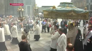 Fronleichnamsprozession durch die Kölner Altstadt 20. Juni 2019 HD