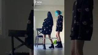 Anokhina Liza and Bella Poarch TikTok Behind the scene