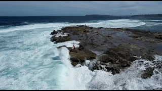 Josh Ku LongReef to Maroubra SUP Downwind foil 31km