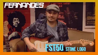 Fernandes Stratocaster FST-50 Stone Logo, THE Strat MIJ !