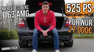 525 PS für nur 27.000 €?! Mercedes-Benz E63 AMG W212 | Test | Sound | Gebrauchtwagen | Dominik Fisch