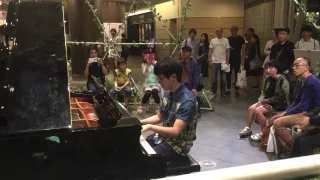 [Ano Hana] "Secret base" piano performance at Roppongi Hills 김유찬 즉흥연주