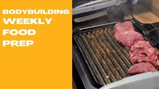 Pro bodybuilder weekly food prep in the off season | Samson Dauda