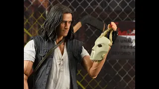 NECA TMNT Ultimate Casey Jones 1990 Movie Figure Review Elias Koteas