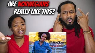 🇳🇴 BEING BLACK IN NORWAY | American Couple Reacts to Norway Culture Shocks and Differences
