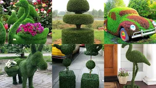 Amazing garden decor ideas #3 | garden decor crafts & design | grass made things