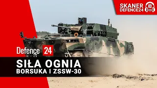 Siła ognia BWP Borsuk i ZSSW-30