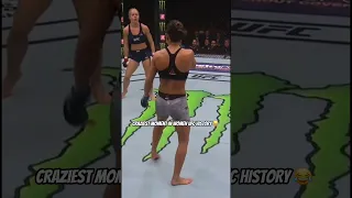 CRAZIEST MOMENT IN WOMEN UFC HISTORY #ufc #mma #ko #knockout #women #2023 #fight #shorts