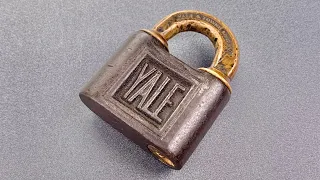 [1229] The Secret To Picking This 115-Year Old Yale Padlock