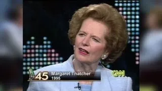 Thatcher : I enjoyed company of elders