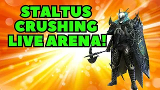 Live Arena Featuring My Favorite Nuker Staltus Dragonbane!