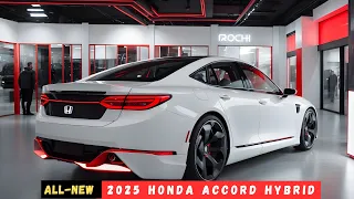 Best Luxury Sedan! 2025 Honda Accord Hybrid Revealed!