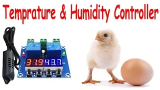 XH-M452 Temperature And Humidity Controller Module Review In Urdu/Hindi