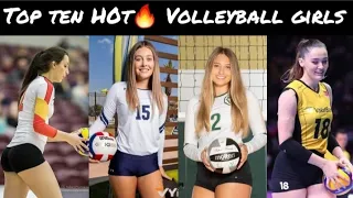 Top 10 most beautiful volleyball players in 2023, | Top ten female Volleyball players #zehragüneş