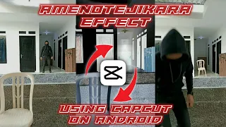 How To Make VFX Amenotejikara Sasuke Jutsu Using CapCut Apps