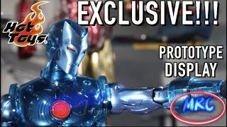 [4K]Hot Toys EXCLUSIVE TheOriginCollection Stealth IRON MAN Marvel Comics Display at Secretbase HK!