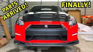 Rebuilding A Wrecked 2013 Nissan GTR Part 3