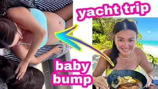 ANGELICA Panganiban flaunting baby bump in a yacht family trip✨STARSandGlitz