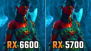 RX 6600 vs RX 5700 // 20 Games Benchmarks