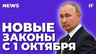 Новые законы с 1 октября 2023: что изменится? Зарплаты, штрафы, пошлины / Новости