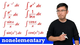 how WolframAlpha define these non elementary integrals