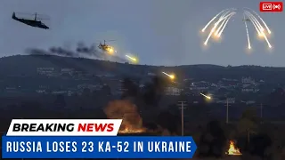 Anti Aircraft Missiles Ukraine Shot Down 23 Russian KA-52 Helicopter