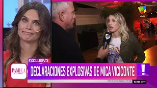 Mica Viciconte: "Yo no hubiese mandado nunca una cautelar"