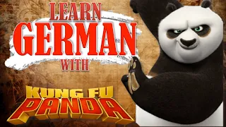 "Kung Fu Panda". Learn German with movies.