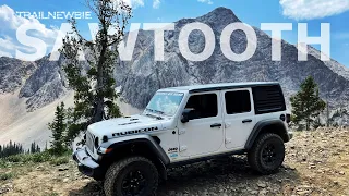 IS THIS THE BEST OFFROAD CAMP SPOT IN SAWTOOTH? | Overlanding Trail in Idaho With Amazing Views 😳