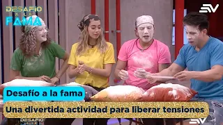 Desafío a la Fama | Una divertida actividad para liberar tensiones 😆 | Capítulo 64 | Ecuavisa