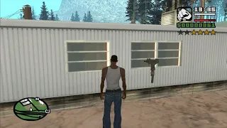 How to get the Micro SMG in Angel Pine at the beginning of the game - GTA San Andreas