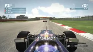 F1 2013 || Gameplay || Gp Silverstone || RedBull Vettel