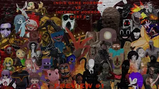 Indie Game Horror vs Internet Horror Part 2 Preview #1 (no sound effects)| Sticknodes Animation!